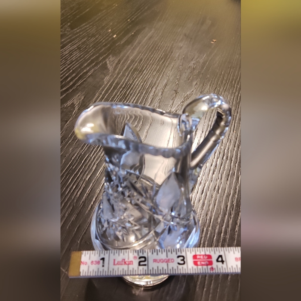Elegant Clear Glass Pitcher
